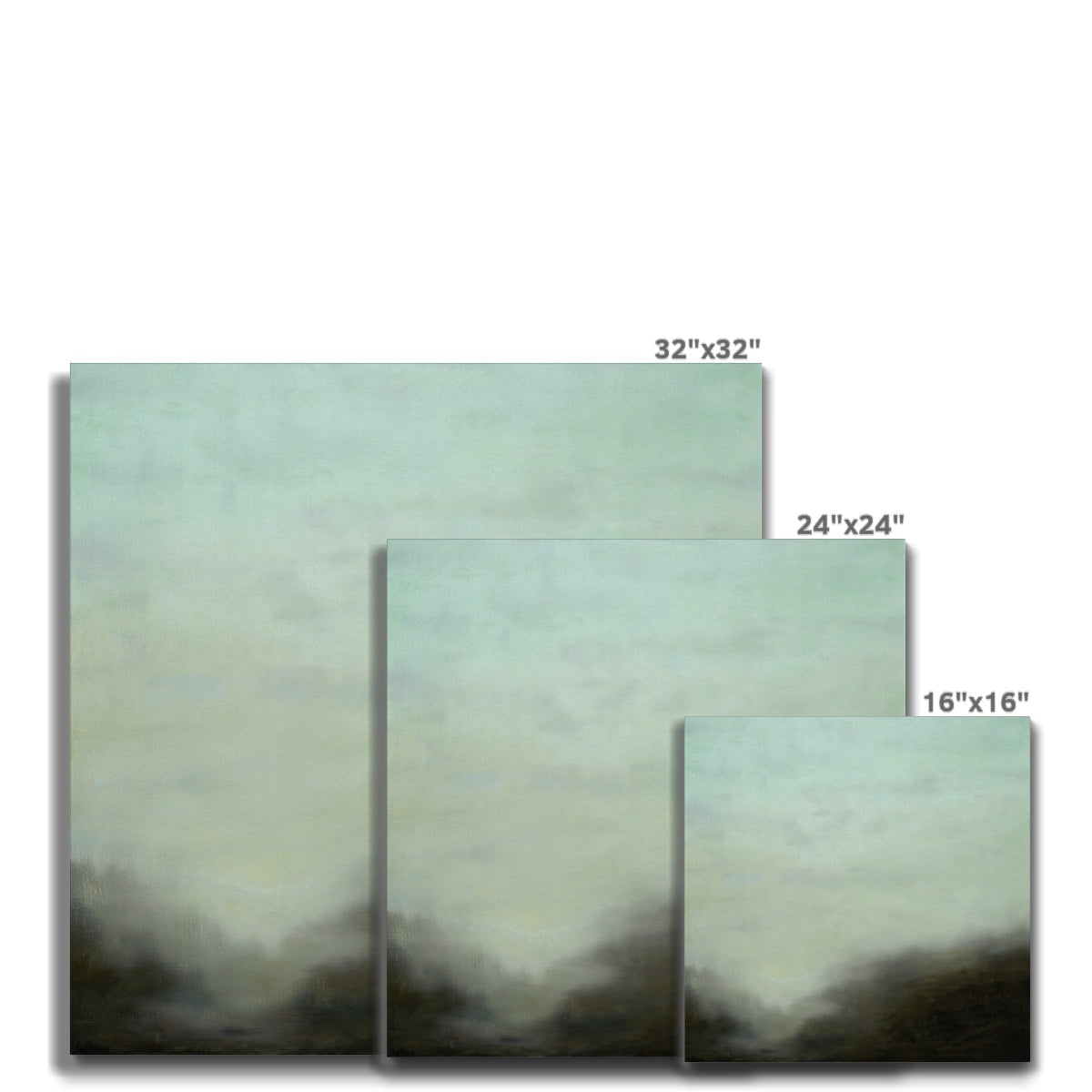 glimpse fine art print on canvas