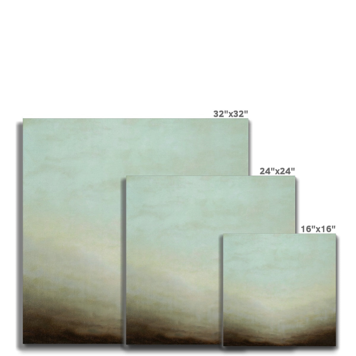 stillness fine art print on canvas